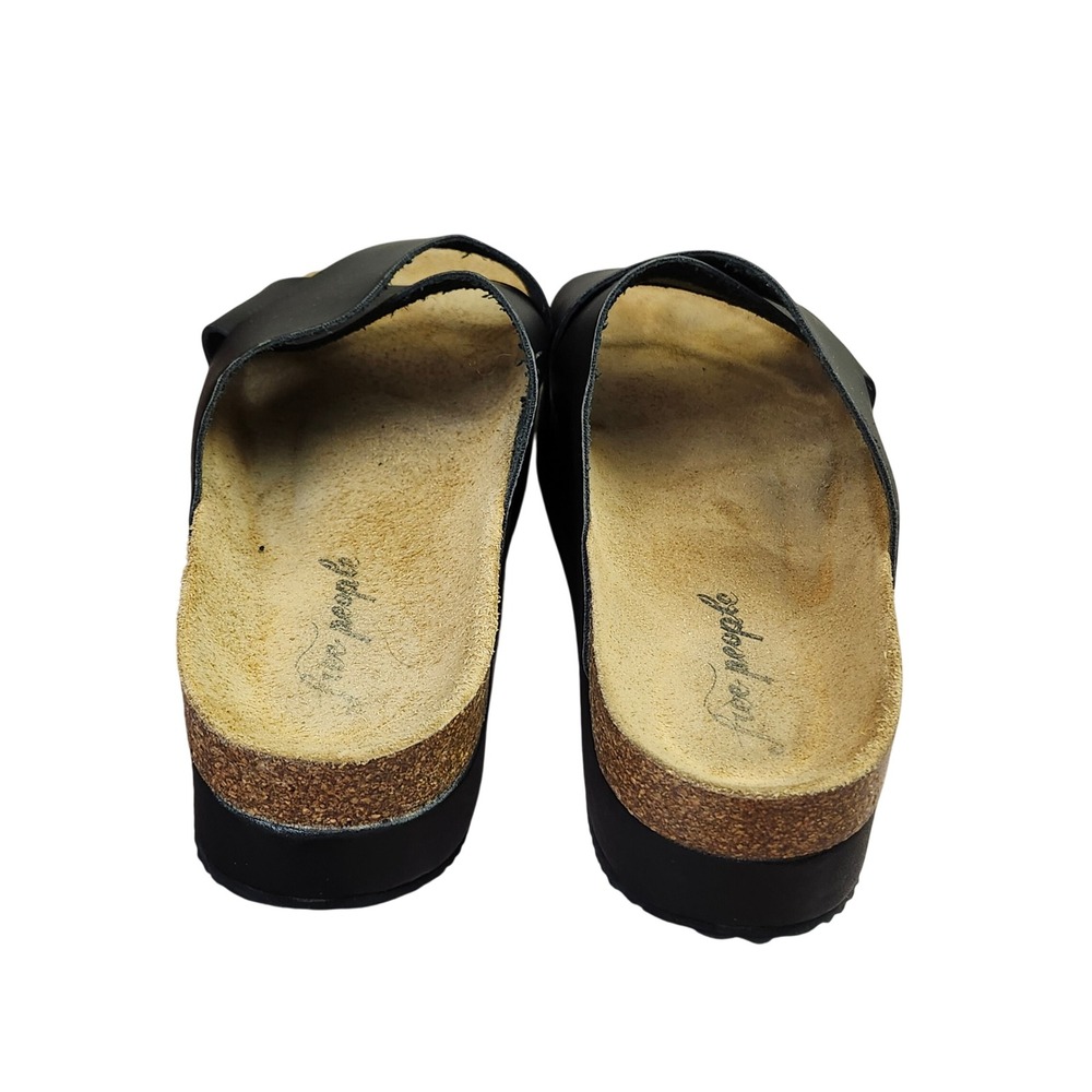 Free People Black Leather Platform Slide Sandals Sz 40/9
Boho Festival Casual - Picture 8 of 12